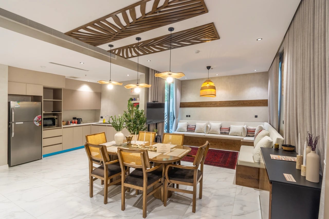 Najdi Heritage Meets Modern Riyadh near KAFD